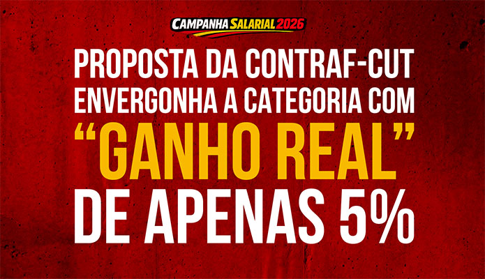 Campanha Salarial 2026: Proposta da Contraf-CUT envergonha a categoria